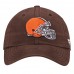 Men's Cleveland Browns NFL Pro Line by Fanatics Branded Brown Fundamental Adjustable Hat 2509583